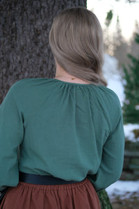 Wayfarer Blouse - Forest