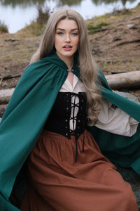 Warden Unisex Cloak - Evergreen