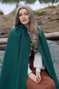 Warden Unisex Cloak - Evergreen