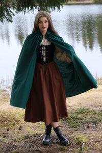 Warden Unisex Cloak - Evergreen