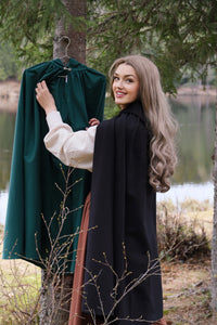 Warden Unisex Cloak - Midnight