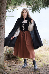 Warden Unisex Cloak - Midnight