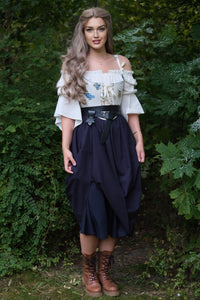 Harvest Skirt - Navy