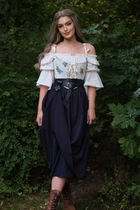 Harvest Skirt - Navy