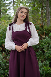 Frøya Midi Dress - Wine