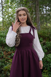 Frøya Midi Dress - Wine