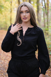 Wayfarer Blouse - Midnight