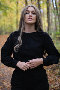 Wayfarer Blouse - Midnight