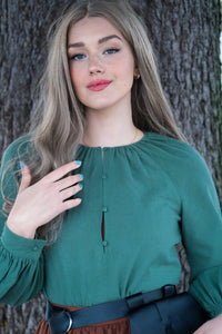 Wayfarer Blouse - Forest