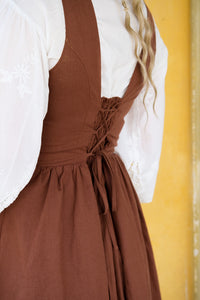 Fjordkleid - Walnuss