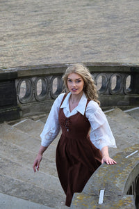 Fjordkleid - Walnuss