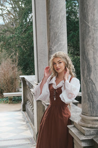 Fjordkleid - Walnuss