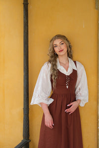 Fjordkleid - Walnuss